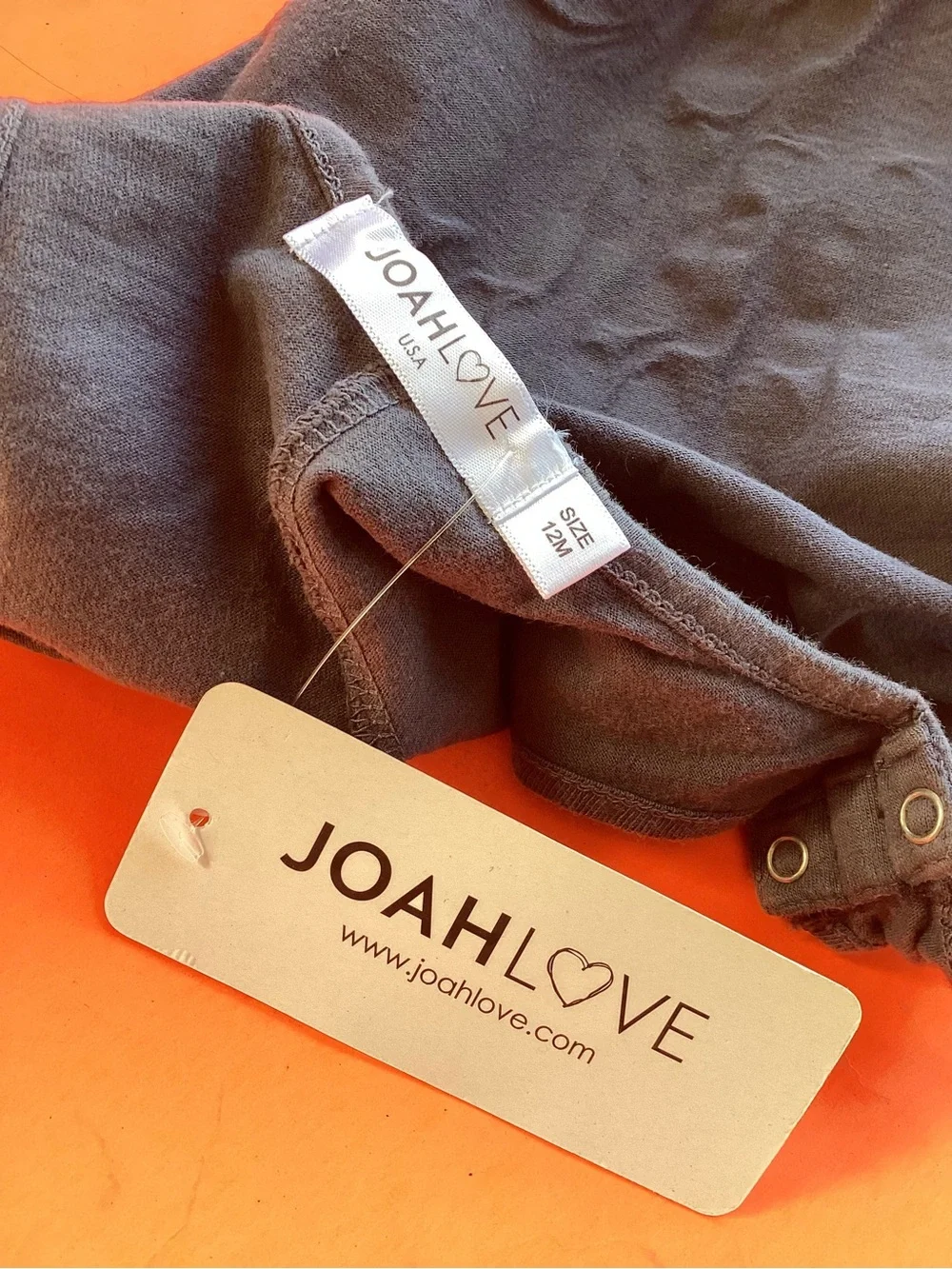 NWT Joahlove gray &  green romper